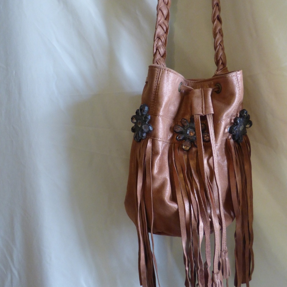 ONE OF A KIND locally made leather purse